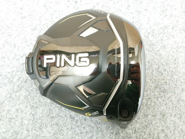 【新品】PING G430 ドライバー 12度　ヘッドのみ 中古】 PING ピン G430 MAX マックス 12° ドライバー ヘッドのみ
