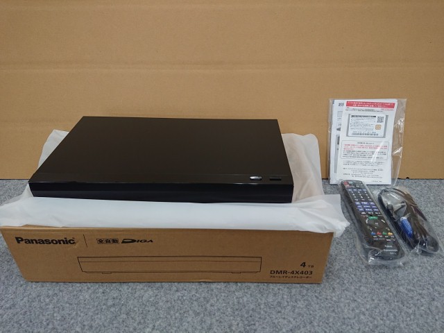 未使用品】 パナソニック DIGA ブルーレイディスクレコーダー DMR 