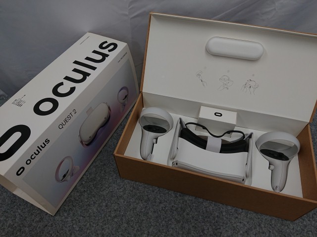 未使用品】 oculus QUEST 2 256GB VRヘッドセット オキュラス クエスト