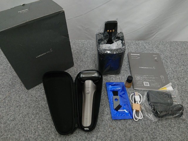未使用品】 Panasonic シェーバー ES-L580U-S シルバー ラムダッシュ 