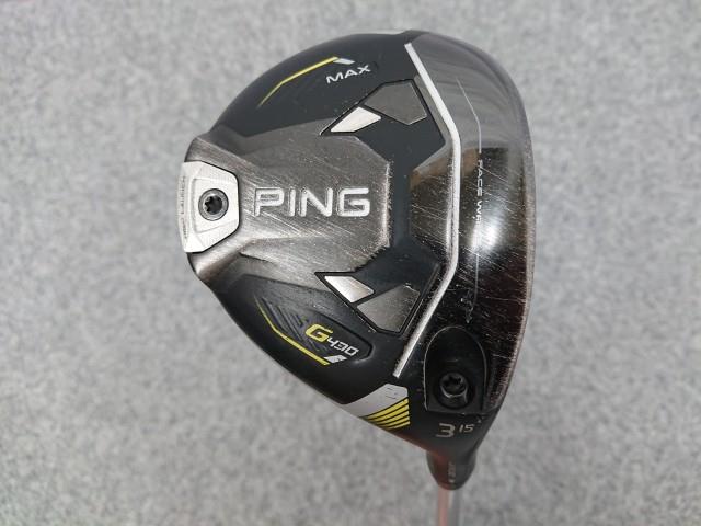 中古】 PING ピン G430 HL MAX マックス 3W 15° 純正カーボン SPEEDER 