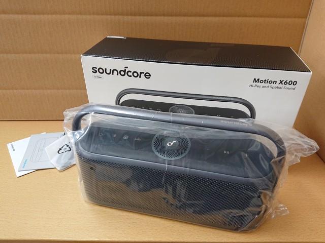【新品未使用品】soundcore Motion X600 リコール交換品 未使用品】 Anker Soundcore Motion X600 A3130011 スペースグレー