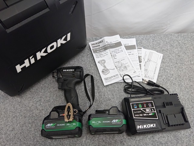 未使用品】 ハイコーキ 18V コードレスインパクトドライバ WH18DC 
