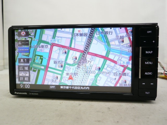 中古】 2026年版 パナソニック ストラーダ CN-RE03WD メモリーナビ 地