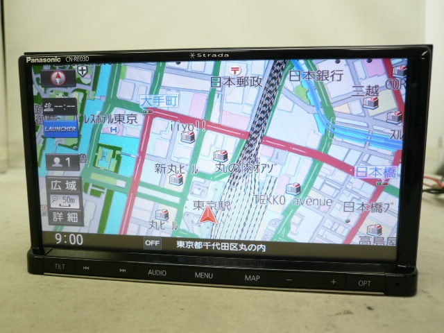 中古】 2026年版 パナソニック ストラーダ CN-RE03D メモリーナビ 地