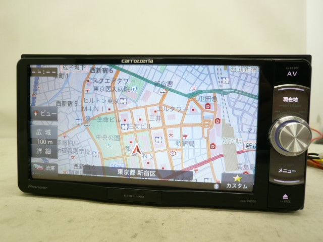 Pioneer カロッツェリアAVIC-RW900 カーナビ　中古 中古】 カロッツェリア AVIC-RW900 メモリーナビ 地デジ/フルセグ/DVD