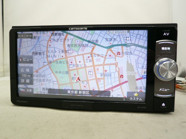 中古】 2026年版 カロッツェリア AVIC-RW801-D メモリーナビ 地デジ