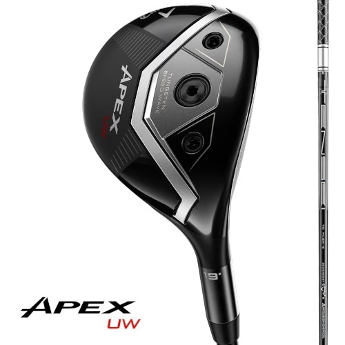 未使用に近いゴルフクラブシャフトTENSEIブラックBLACK4ユーティリティ 日本仕様 キャロウェイ 2025 (2026) APEX UW エイペックス