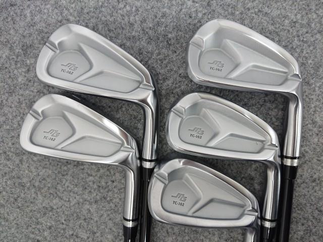 三浦技研 MG TC-102 アイアンセット 5-P 中古】 良品♪ 三浦技研 MG TC-102 アイアン #6-PW 5本セット TOUR AD