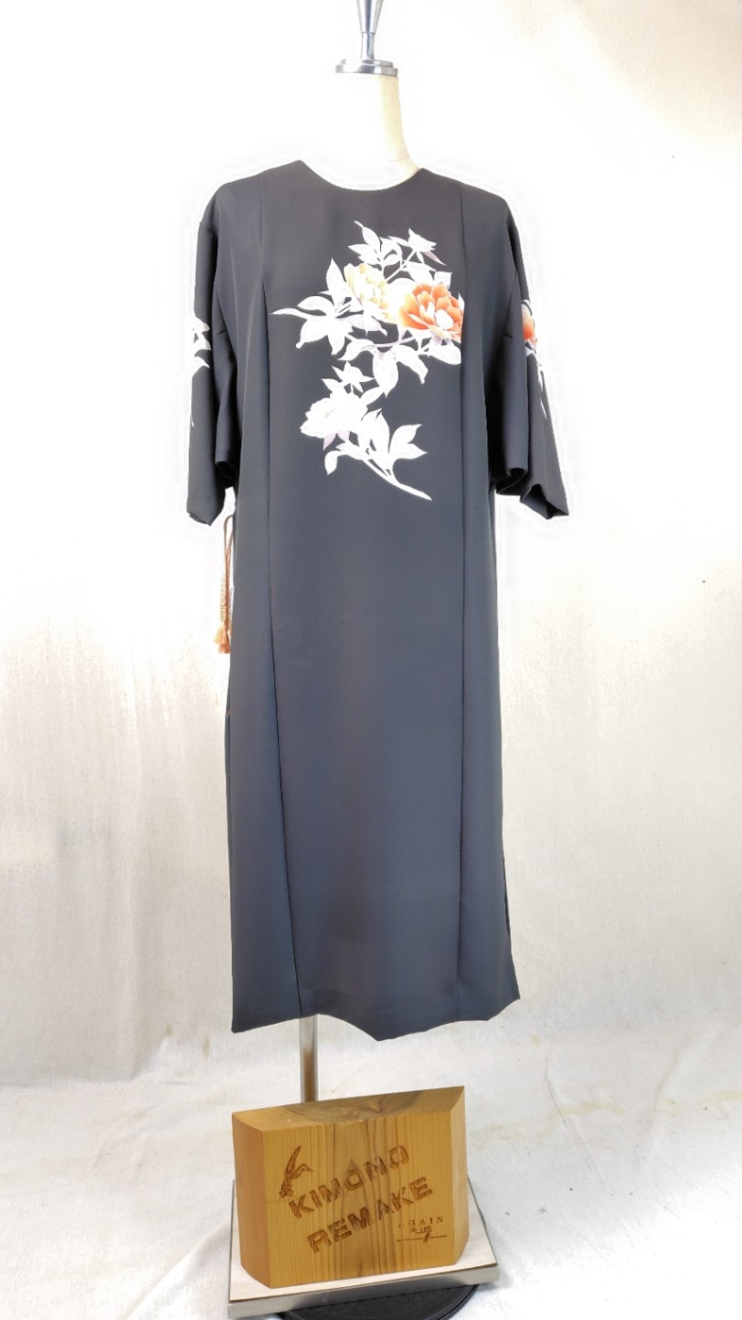 阿美～Abi～ブランド【着物リメイク服】『芍薬（しゃくやく）』