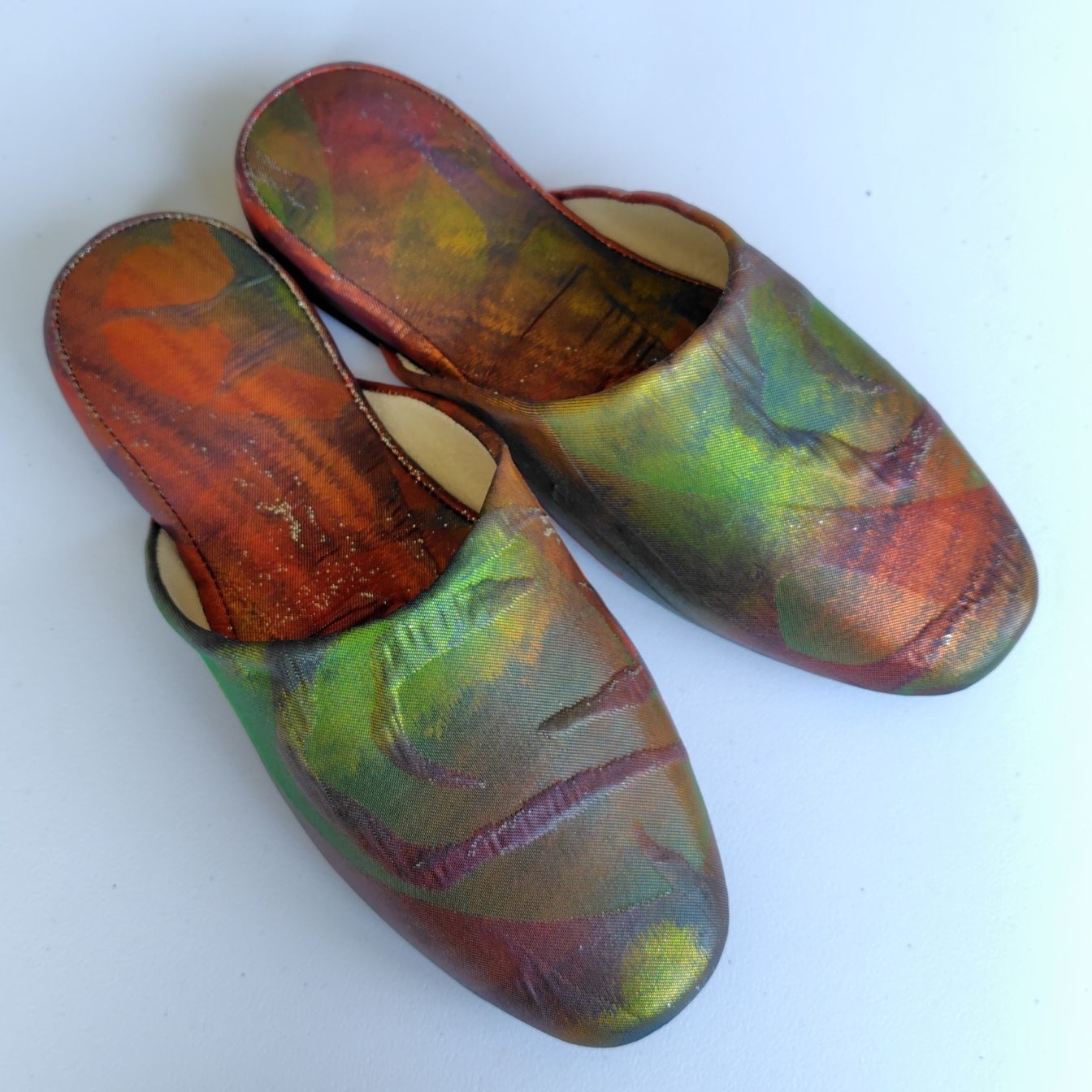 日本サイズ【30cm】着物リメイク和風スリッパ　高級感　日本製　大きめ　袋帯リメイク　スリッパ　履物　宿泊施設　ホテル　旅館　外国人お客様用　プレゼント