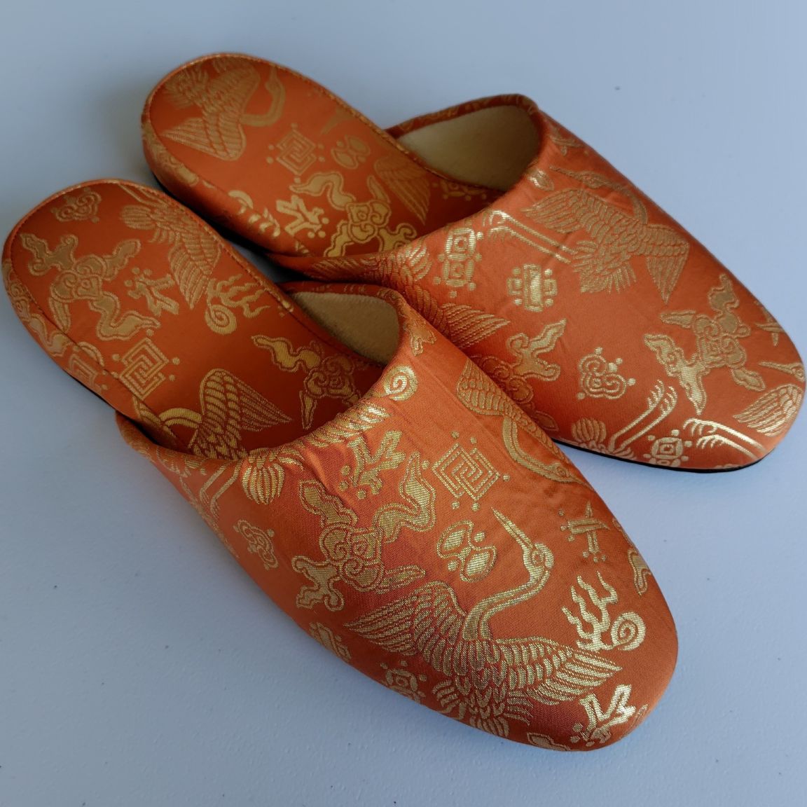 日本サイズ【30cm】着物リメイク和風スリッパ　高級感　日本製　大きめ　袋帯リメイク　スリッパ　履物　宿泊施設　ホテル　旅館　外国人お客様用　プレゼント