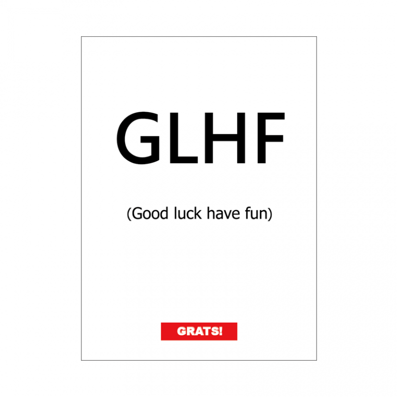 GRATS�����꡼�֡�GLHF��