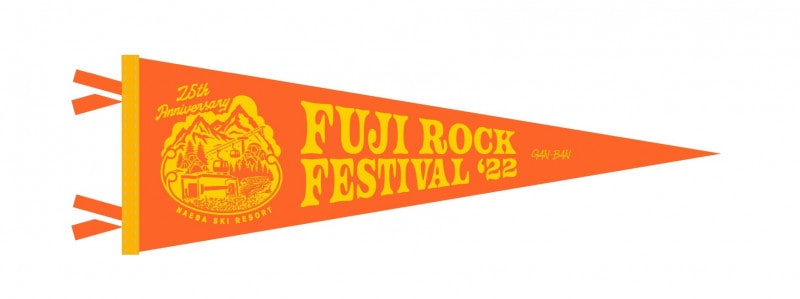 FUJI ROCK FESTIVAL��GAN-BAN OXFORD PENNANT/FRF'22