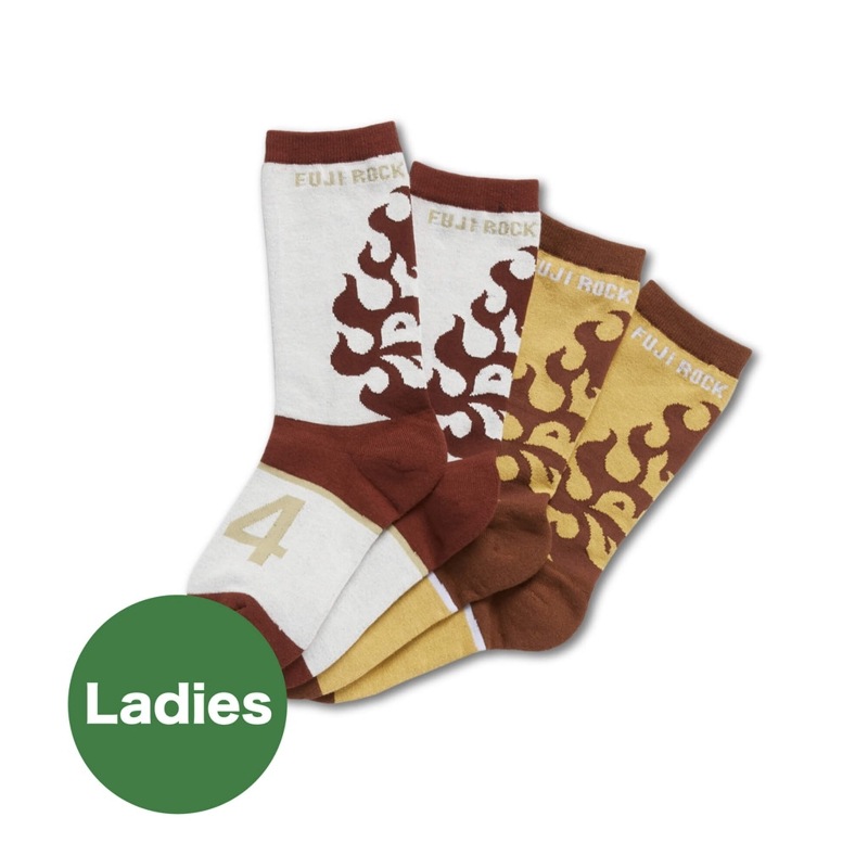 FUJI ROCK '24 SOCKS "FIRE" Ladies