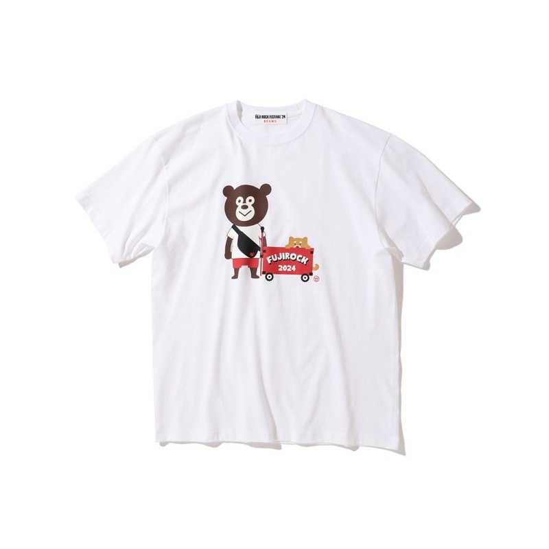 FUJI ROCK FESTIVAL�� 24 �� BEAMS : CARRY CART BEAR Tee