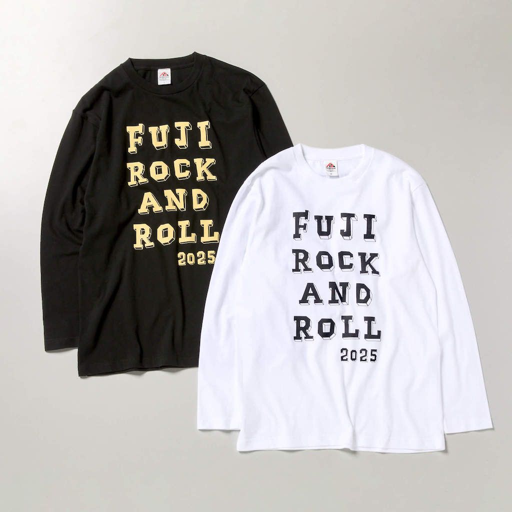 FUJI ROCK AND ROLL '25 ロングスリーヴ Tシャツ | GOODS