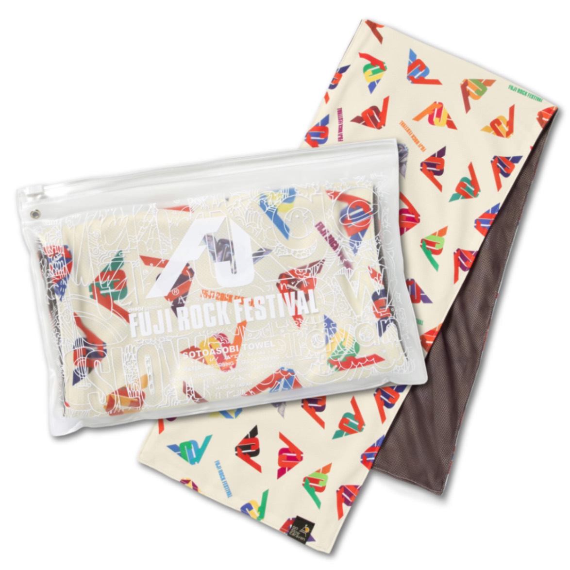 FUJI ROCK '25 外遊びタオル (go slow caravan製) | GOODS