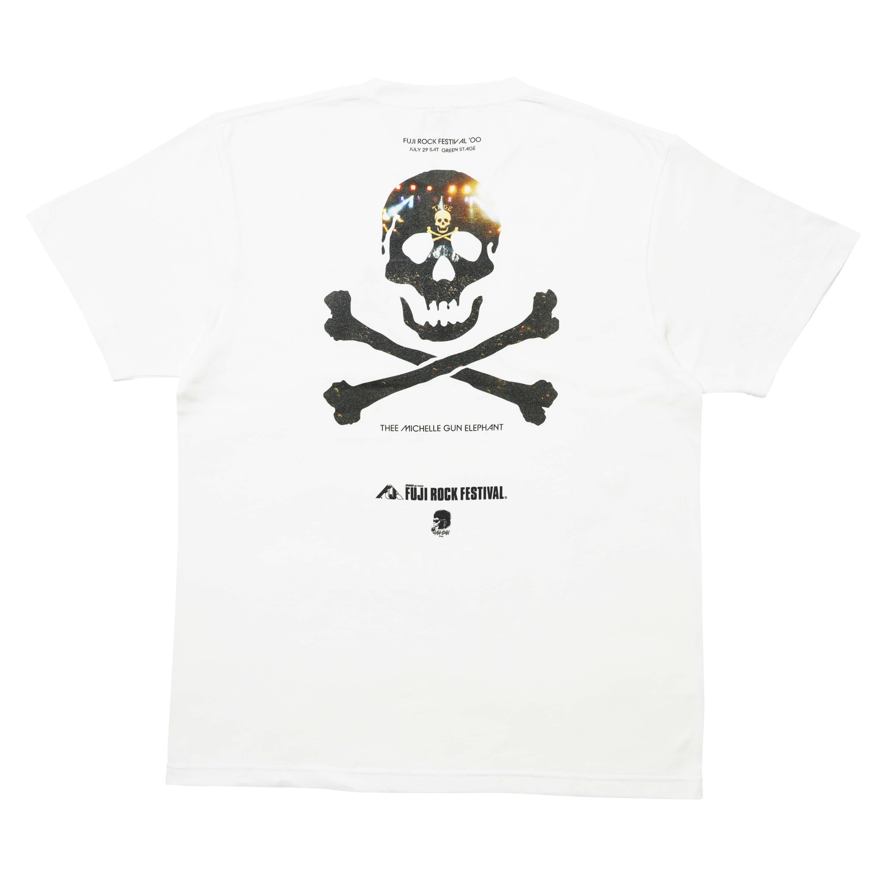 BJC TMGEフジロック会場販売 Tシャツ ブラック Lサイズ BJC × TMGE / BLANKEY JET CITY×THEE MICHELLE GUN ELEPHANT