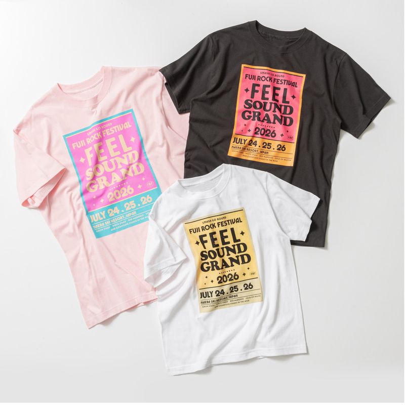 FUJI ROCK '26 SOUND GROUND TEE�ʽб��̾�����