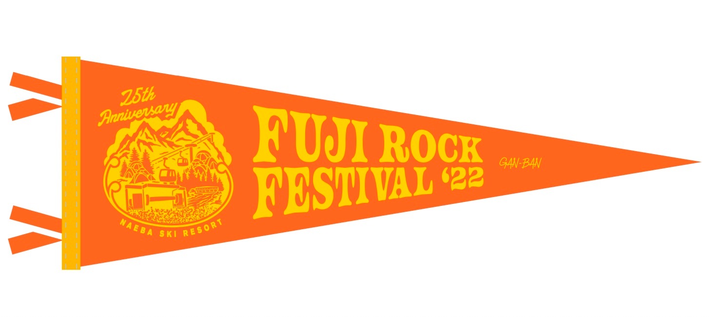 FUJI ROCK FESTIVAL��GAN-BAN OXFORD PENNANT/FRF'22