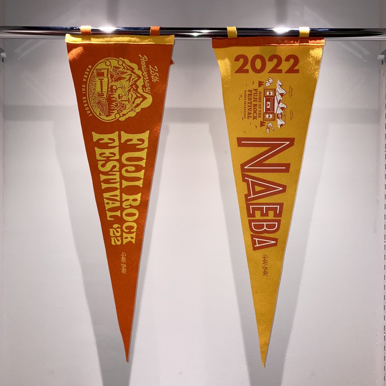 FUJI ROCK FESTIVAL��GAN-BAN OXFORD PENNANT/FRF'22