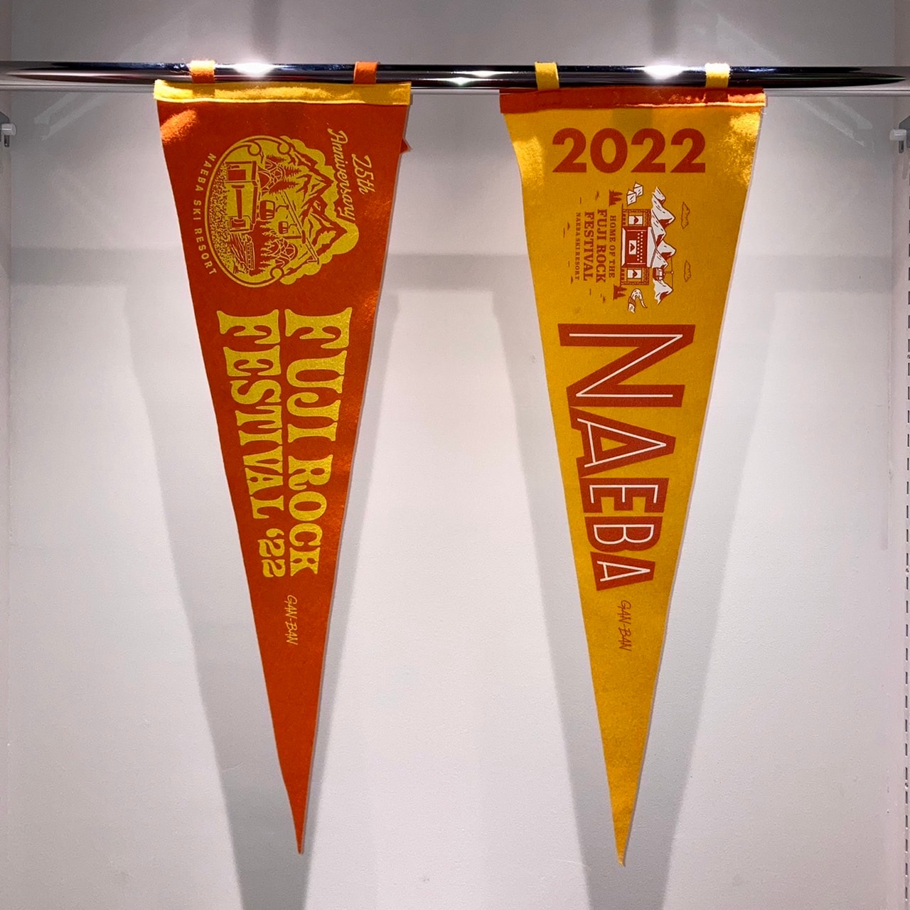 FUJI ROCK FESTIVAL��GAN-BAN OXFORD PENNANT/NAEBA