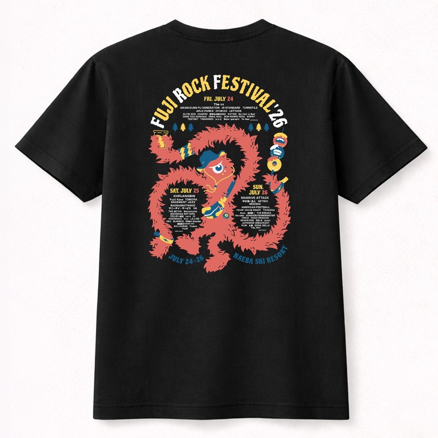 FUJI ROCK '26 �����꡼�饤��ʥå� �ե������T�����