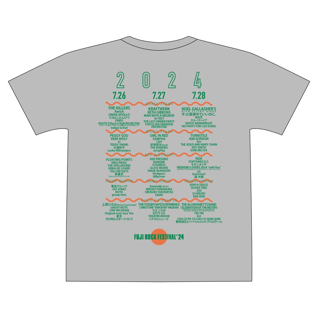 �ڽб��̾�����FUJI ROCK '24 Chill Guitar T�����