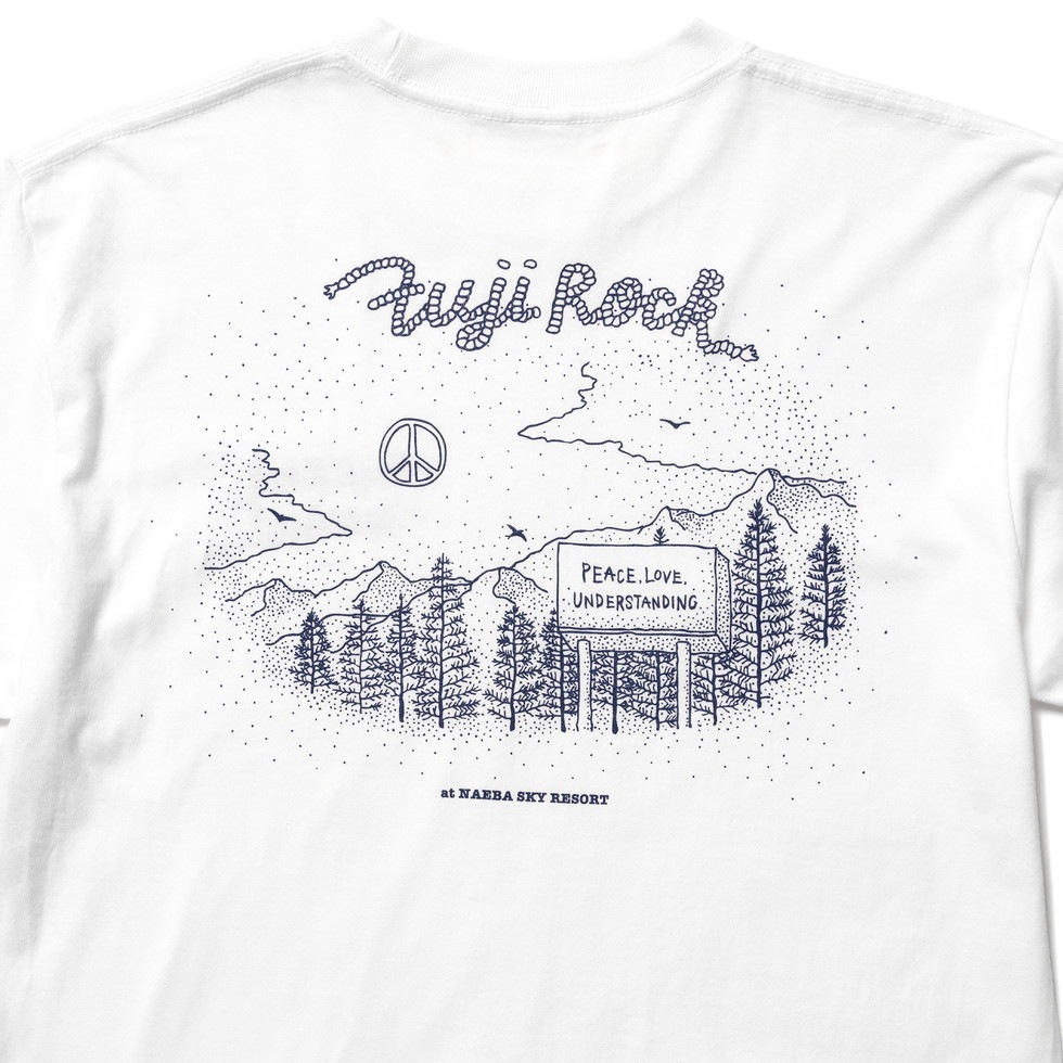 FUJI ROCK FESTIVAL 25  BEAMS : LANDSCAPE T for FUJI ROCK