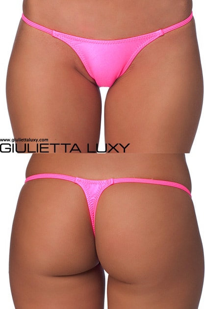 シンプルTバックミニ・ホットピンク