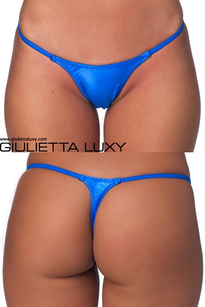 シンプルTバックミニ・ブルー