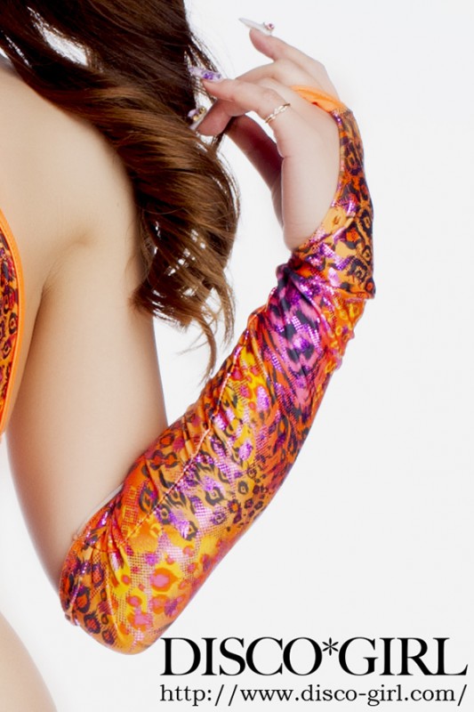 [BL商品対応]ロンググローブ・アニマルオレンジ