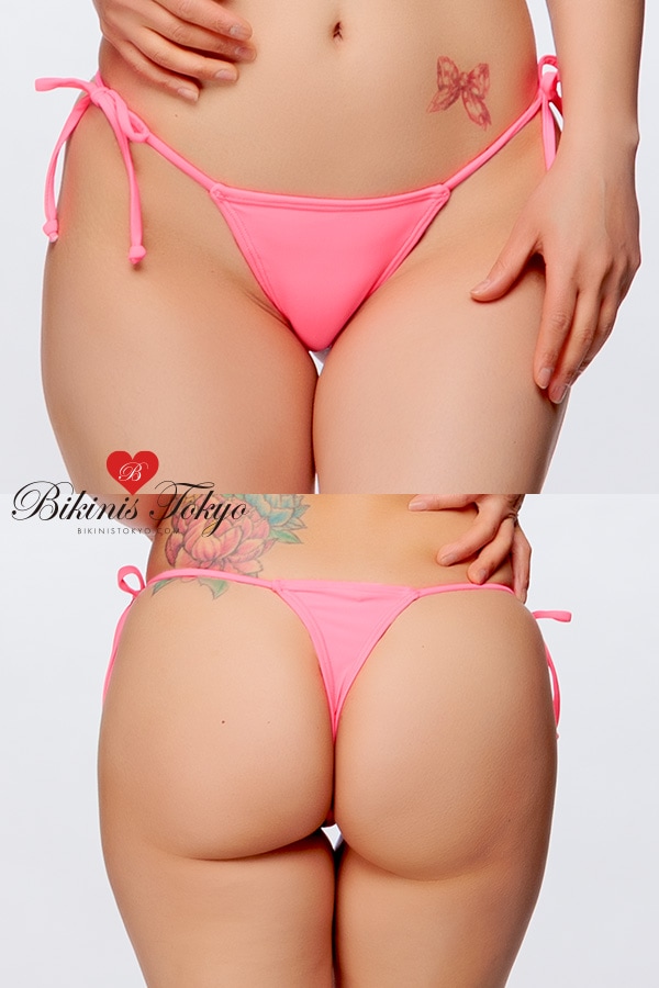 タイサイドTバックボトム・ウォーターメロンピンク
