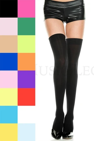 シンプルニーハイソックス