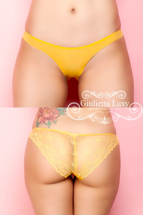 【ユニセックス】バックレースフルバックショーツ・オレンジ