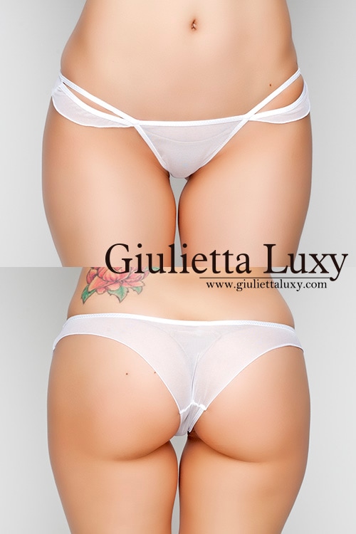 パワーネットデザインリオバックショーツ・ホワイト