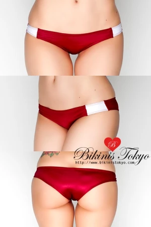 スーパーウェット素材ローライズスポーティショーツ・エンジ