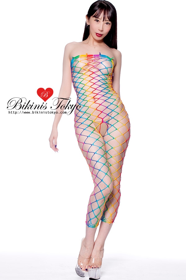 レイボーネットボディスーツ