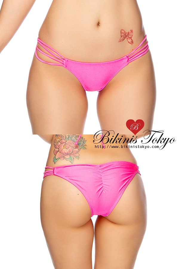 サイドスリングスクラッチボトム・ホットピンク