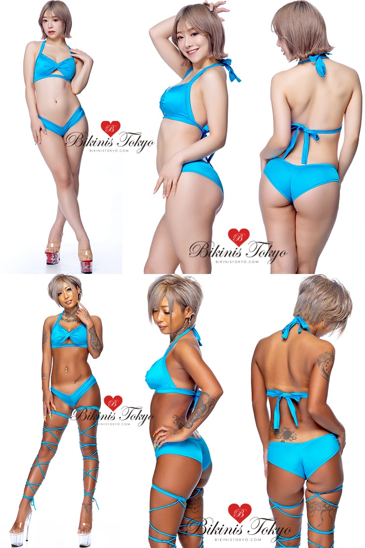 極浅ヒップハングボトム_・ブルー