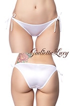 フェリカ素材タイサイドフルバックショーツ・ホワイト|パンティ・ショーツ|下着・ランジェリー