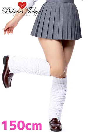 ルーズソックス・ホワイト150cm