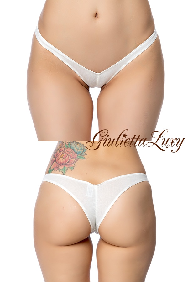 極浅食い込みショーツ・ホワイト