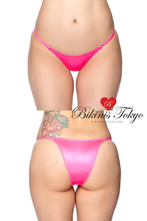 【ユニセックス】Wet艶素材ショーツ・ピンク