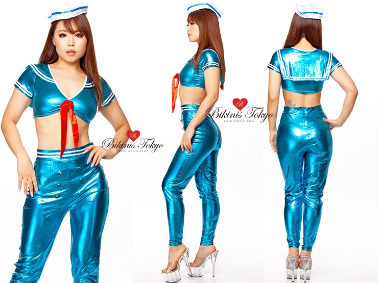 【訳あり】メタリックマリンコスチューム