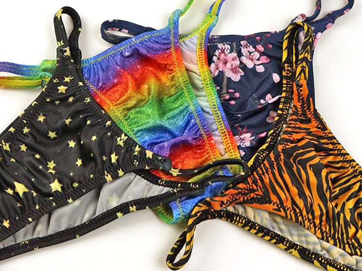 柄ハーフバックショーツ・スター