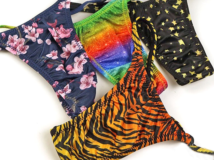 柄Tバックショーツ・スター