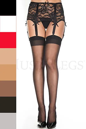 シースルーニーハイソックス