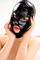 エナメル生地目口アキ全頭マスク|その他小物アクセサリー|アクセサリー・小物・ベルト